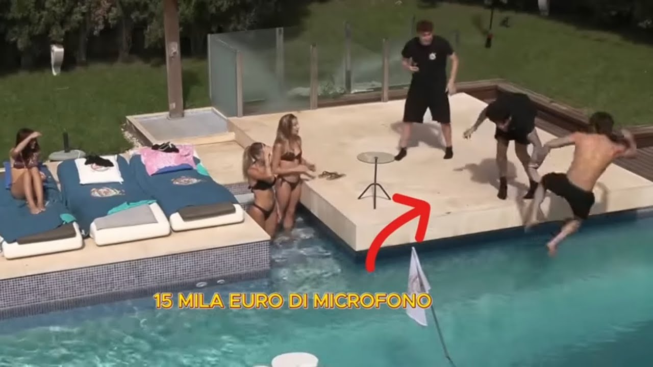 Tomas cade in piscina con 15 Mila Euro di Microfono😨🎤!!! | 30 days