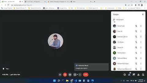 5 - HTML5 Class 4 | Table | Form | Muhammad Umair Ahmad