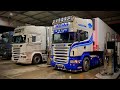 Truck Spotting UK - AT NIGHT - Exelby Services - A1(M) - #1  &#39;4K&#39;