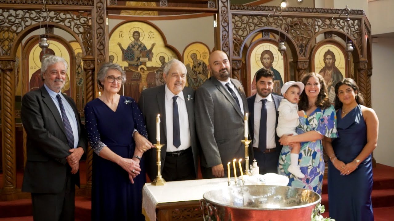 Francis Vozos Baptism - October 5, 2024 - Holy Trinity Greek Orthodox Church