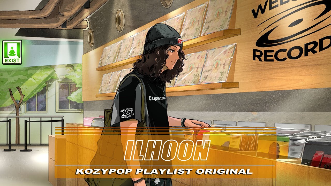 [Playlist] 압구정 편집샵 한 켠, 몽상가의 바이닐 맛보기 🎧 ILHOON X 코지팝 k-pop, k-rnb