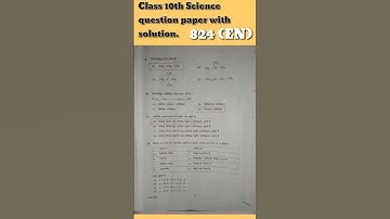 Class 10th🔥 Science question paper with solution (824 EN) #27febsciencesolution #1ststepofsuccess 🎯