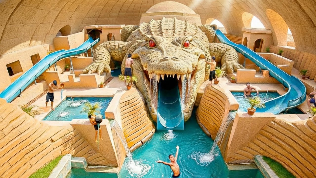 Ancient Predator Waterpark: A Primitive-Style Aqua Oasis