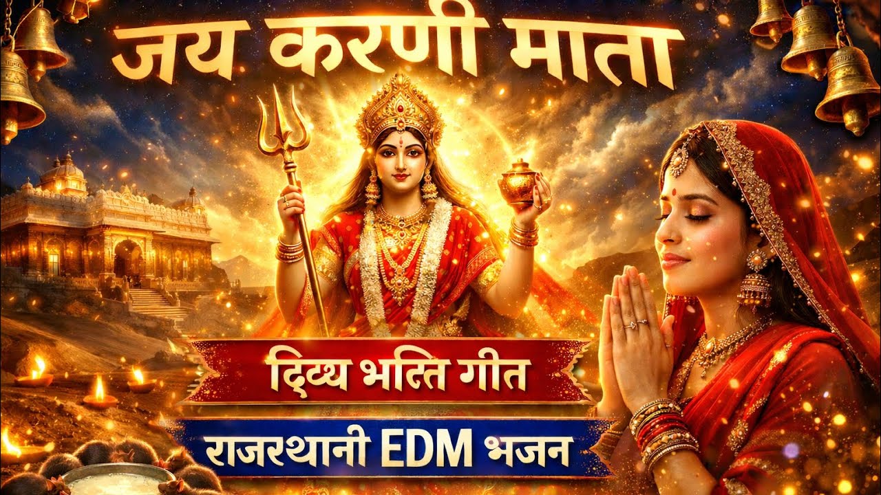 जय करणी माता | Karni Mata Bhajan 2026 | Rajasthani EDM Bhakti Song | Bikaner Karni Mata Song