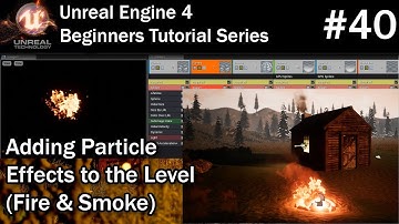 #40 Adding Particle Effects in Unreal Engine 4 | UE4 Tutorial