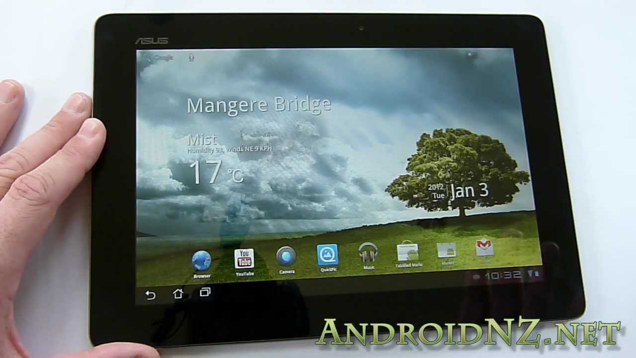 ASUS Transformer Prime: Unboxing, Hardware Tour, Brief software tour