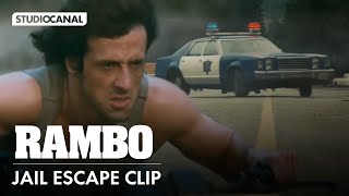 RAMBO FIRST BLOOD  Jail Escape Clip (Extended)   Sylvester Stallone