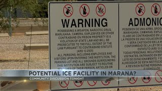 Community discussion taking place soon over potential Marana ICE facility
