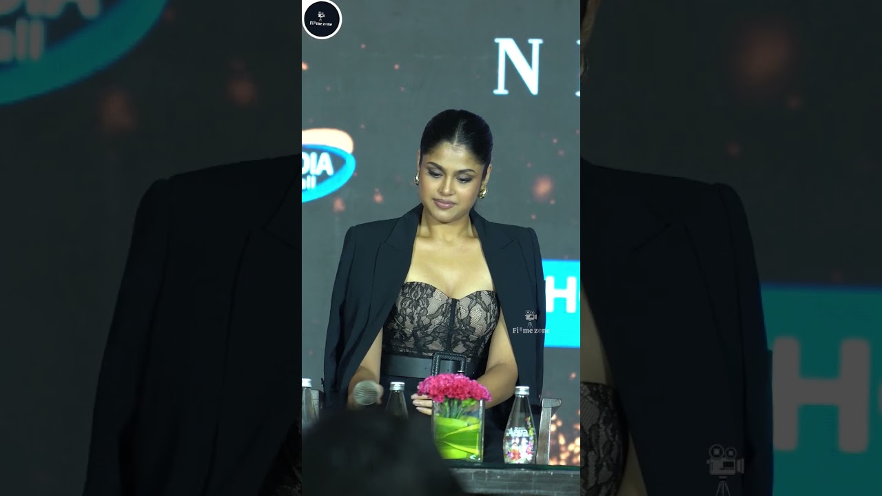 Faria Abdullah’s Stunning Look at SIIMA Hyderabad Press Meet 😍🔥 