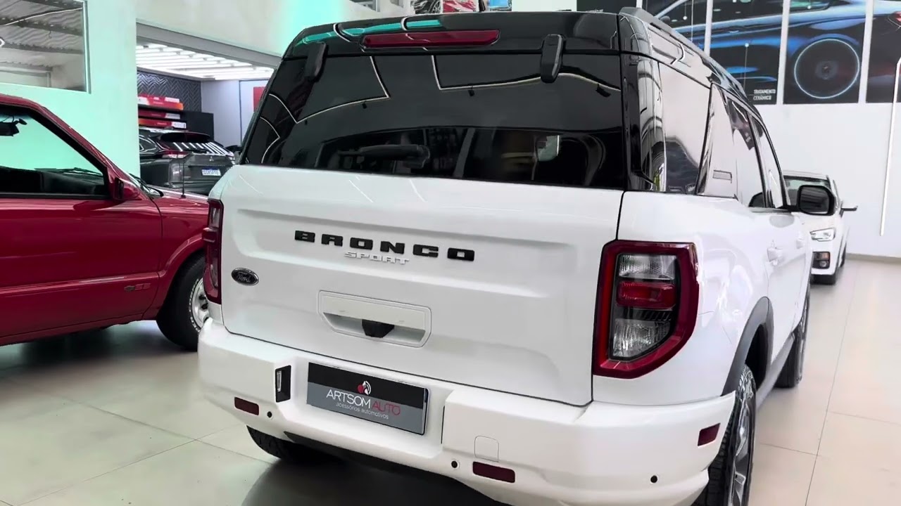 Ford Bronco 2022 - personalização para-choques e tratamento de pintura