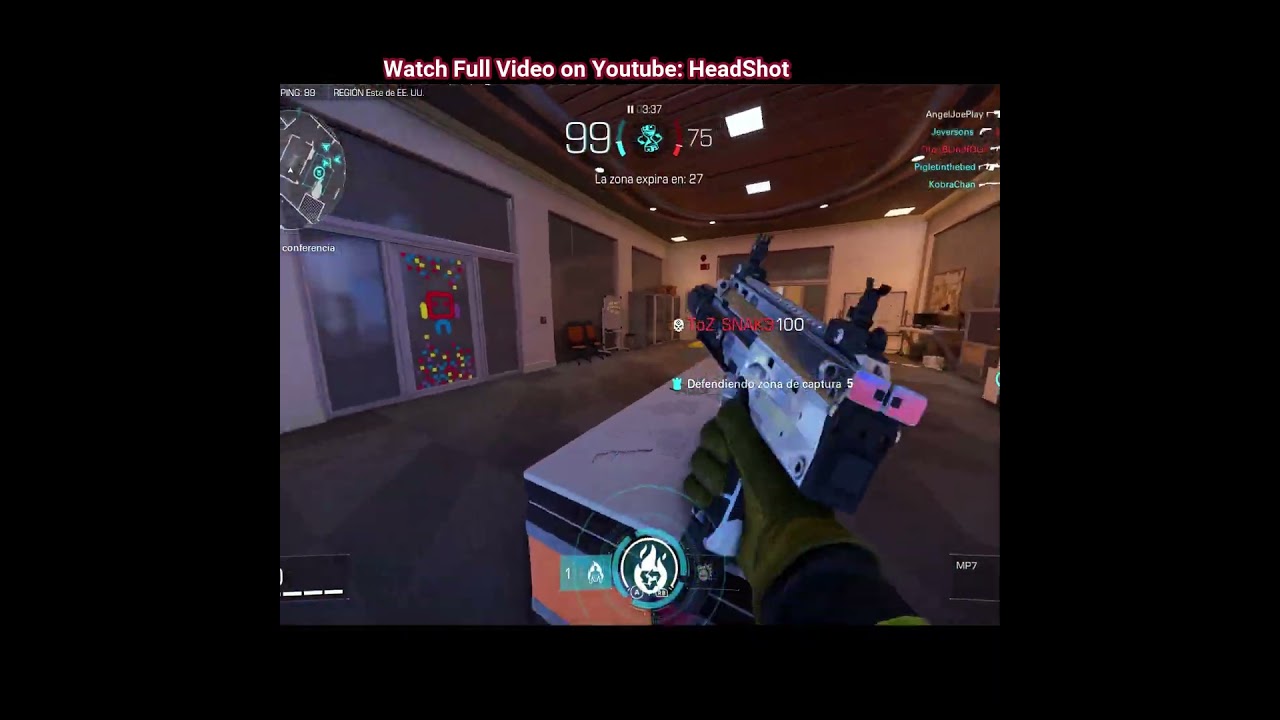 🥶 SMOOTH MOVEMENT in XDEFIANT with MP7 