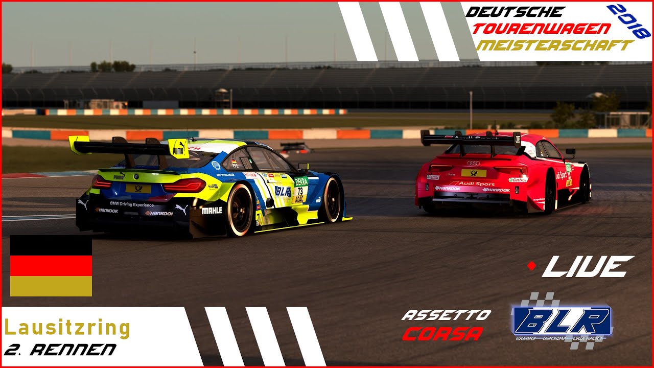 Die Rückkehr der DTM 2018! Der Kampf zurück an die Spitze auf dem Lausitzrin | AC | BMW M4 DTM | Mod