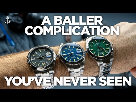 The Ball Endurance 1917 series has a NUTS new complication