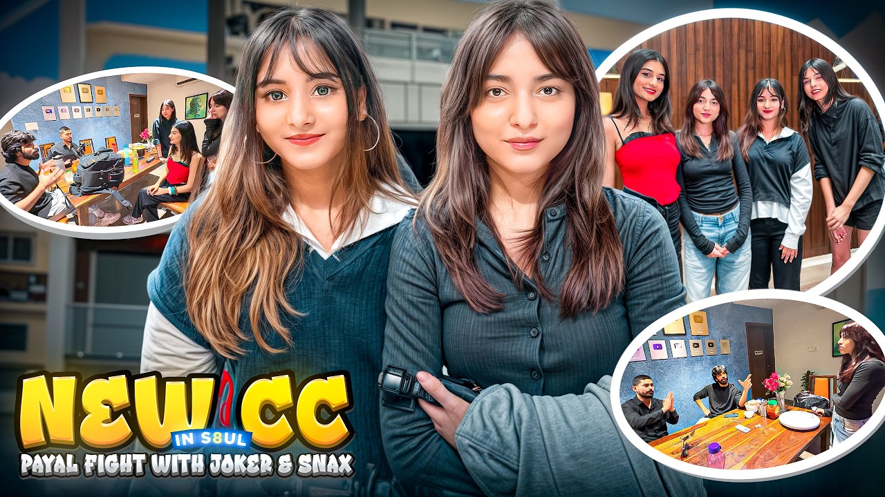 Payal vs Snax & Joker  | New CC Makes Grand Entry! - Vlog