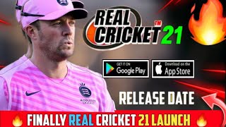 OMG ? - Real Cricket 21 Lunch On Play Store || 4k Graphic Career Mode Player Skill Three Feature