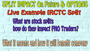 How Stock Splits Affect Futures & Options (F&O)