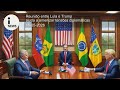 Reunião entre Lula e Trump ajuda a amenizar tensões diplomáticas