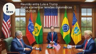 Reunião entre Lula e Trump ajuda a amenizar tensões diplomáticas