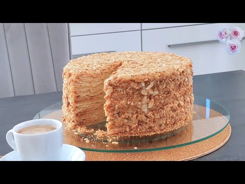 Video: Klassisches Rezept Für Napoleon-Kuchen