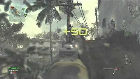 MW3 - MP5 Triple Kill!