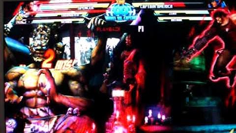 MvC3 : Spencer 100% "The ComboFiend"