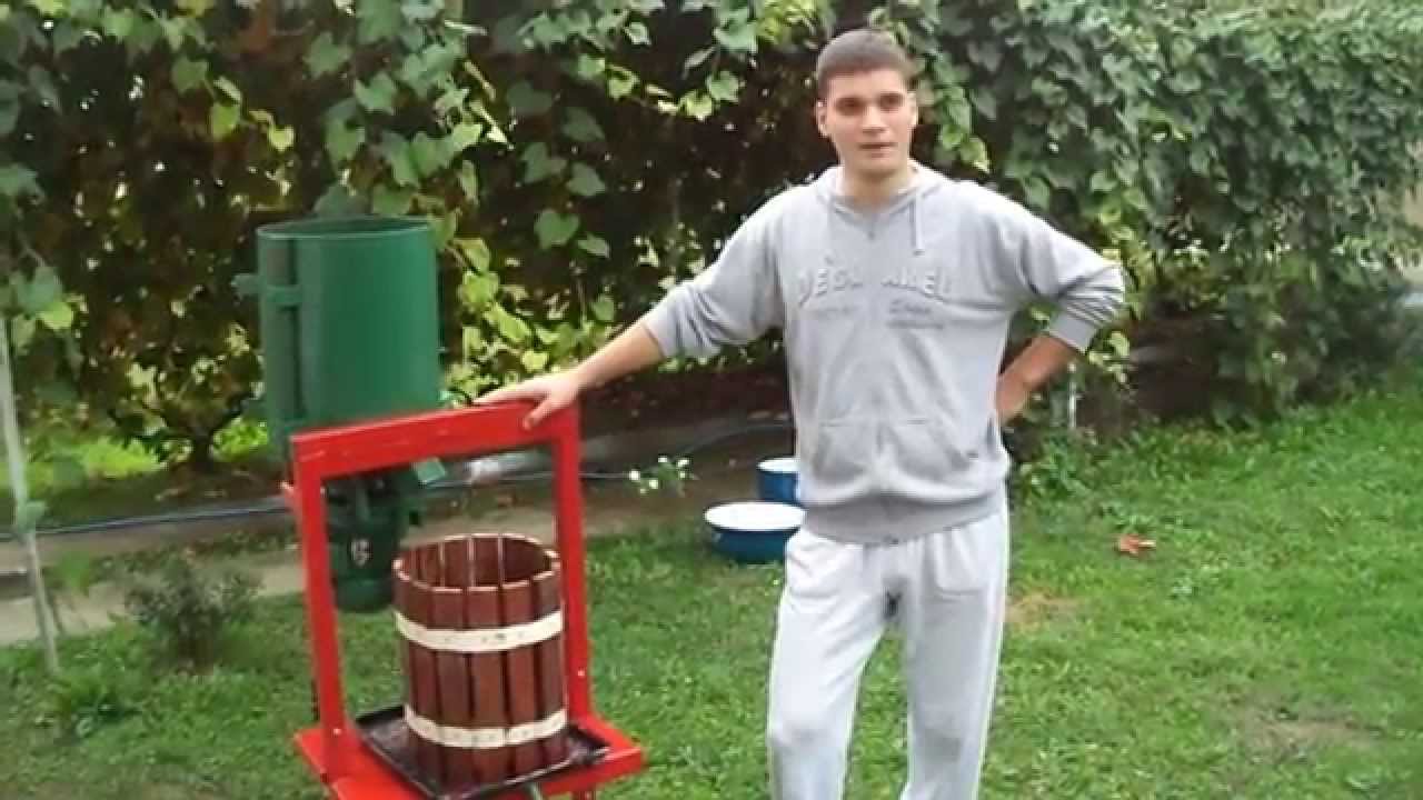 Pasirka i presa za cedjenje voca