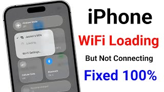 Iphone Wifi Loading But Not Connecting Problem Fix Wifi Loading But Not Connecting In Iphone