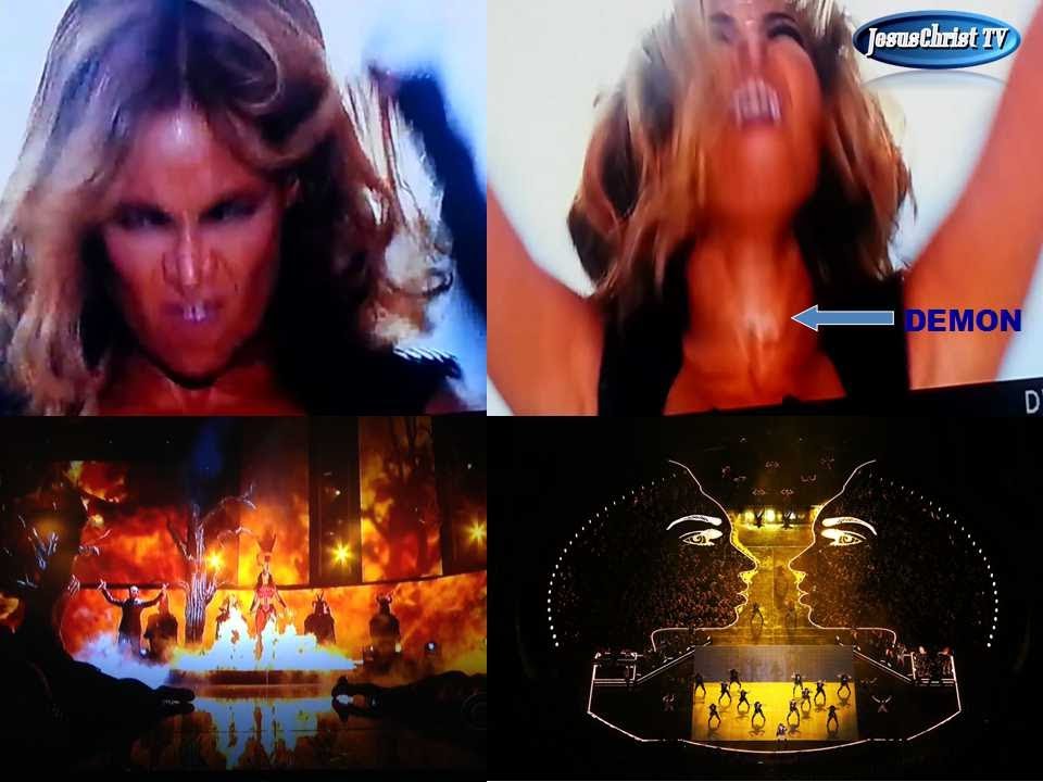 CHOQUANT! Des démons possèdent Beyoncé en plein concert 