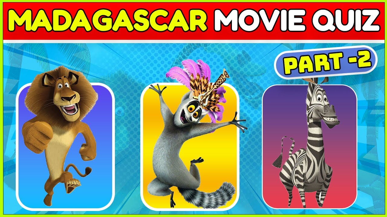 MADAGASCAR Quiz Challenge 🏝️🦓 Can You Get Them All? 🐧 - YouTube
