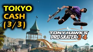 Tokyo: All Cash Locations | Tony Hawks Pro Skater 3+4 (THPS3)