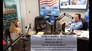 LI News Radio 103.9 with host Jay Oliver and guest Alexis Rodgers, March 19, 2015