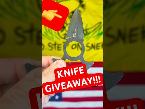 KNIFE GIVEAWAY!!! #shorts #giveaway #edc