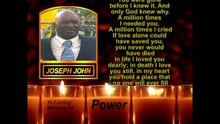 Joseph John Memorial
