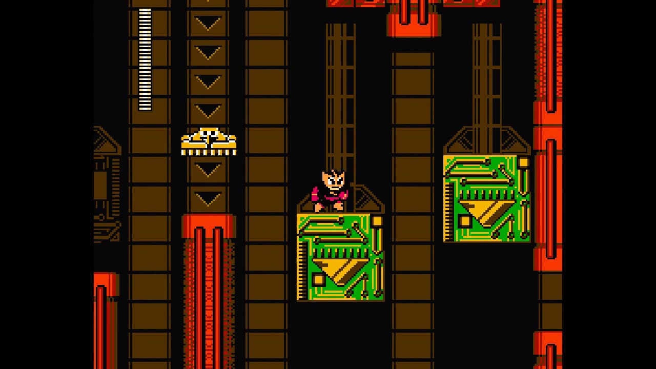 Mega Man Rock Force - Circuit Man with Elec Man