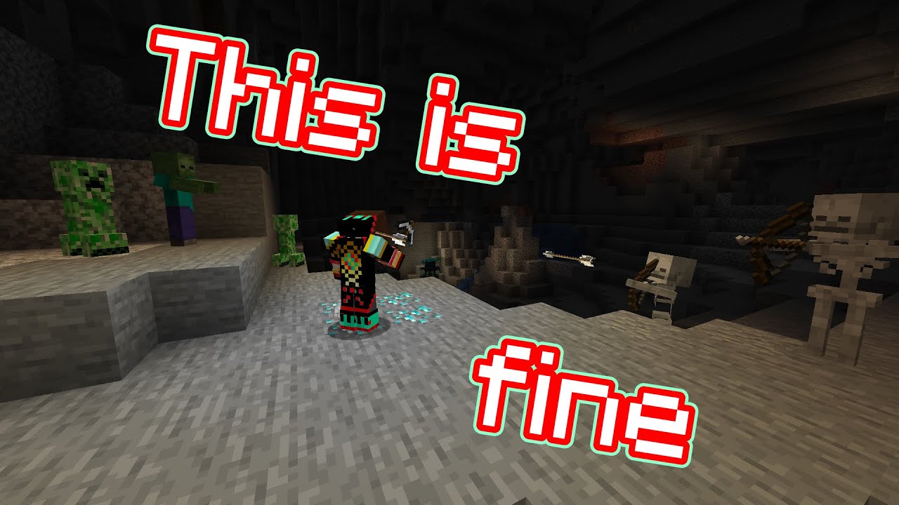 I went into a cave in Minecraft Survival - YouTube
