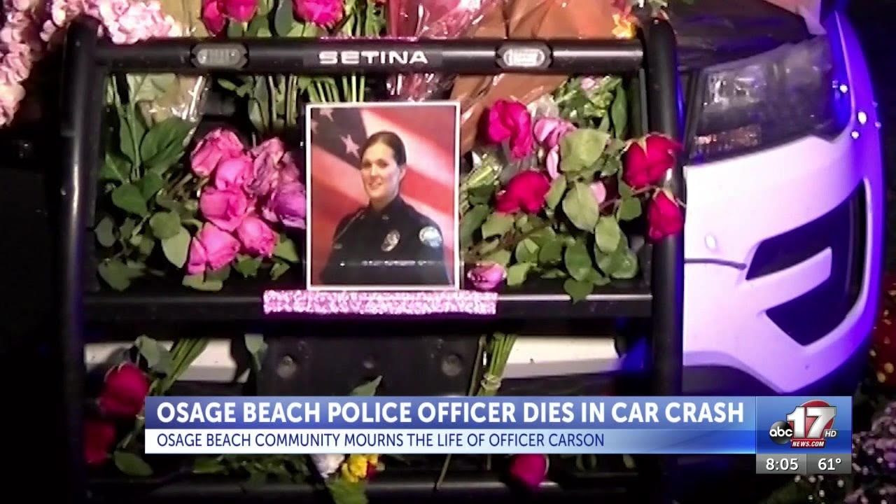Osage Beach police officer dies during pursuit - YouTube