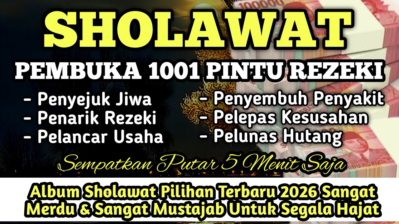 Sholawat Nabi Merdu Pagi Berkah | Pembuka Pintu Rezeki | Pelunas Hutang