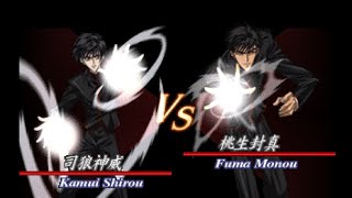 Kamui Vs Fuma - Clamp Tv Animation X Unmei No Sentaku Game