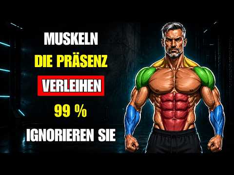 TRAINIERE Diese 4 MUSKELN Für Einen PROPORTIONALEN KÖRPER 💪 Die SILHOUETTE, Die RESPEKT EINFLÖSST 🔥