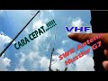 Cara SWR Matching Antena Hustler G7 VHF dengan Cepat tanpa Tripod