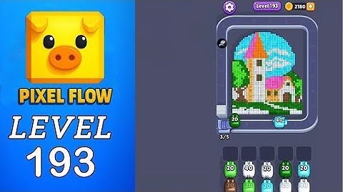 Pixel Flow Level 193 Walkthrough