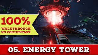 DOOM 4 walkthrough (Nightmare, All Collectibles) part 5 ARGENT ENERGY TOWER