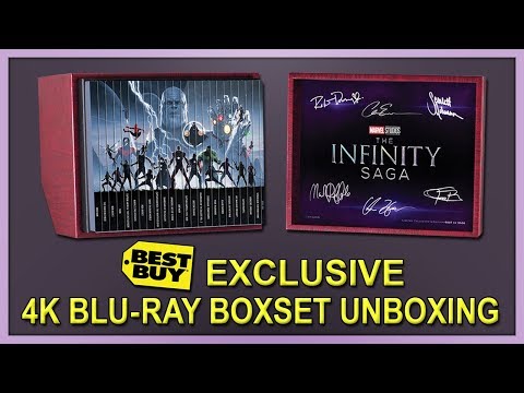 Marvel Studios: The Infinity Saga Best Buy Exclusive 4K+2D Blu-ray