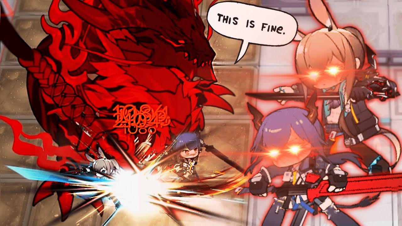 [Arknights] When you bring your Dragons to bully others Dragon IWEX