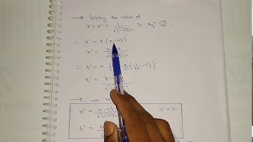 Lorentz Transformation