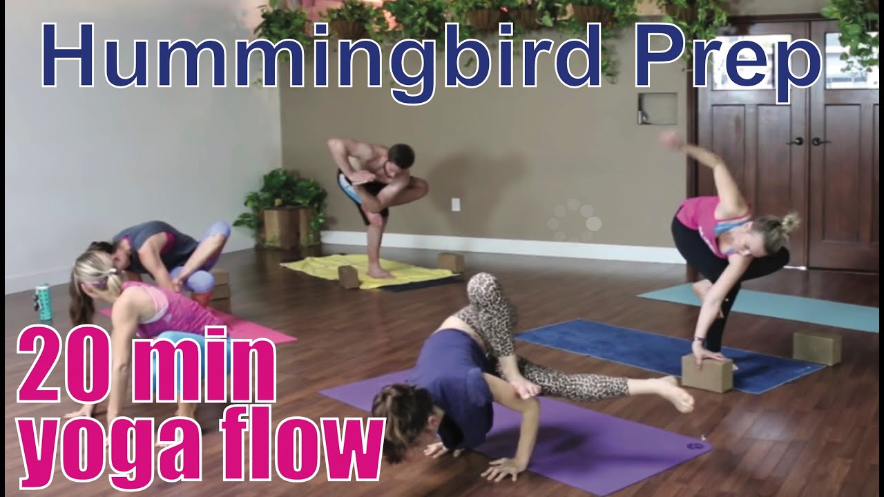 yoga teacher training iyengar 20 Minute Yoga Class - Hummingbird Prep