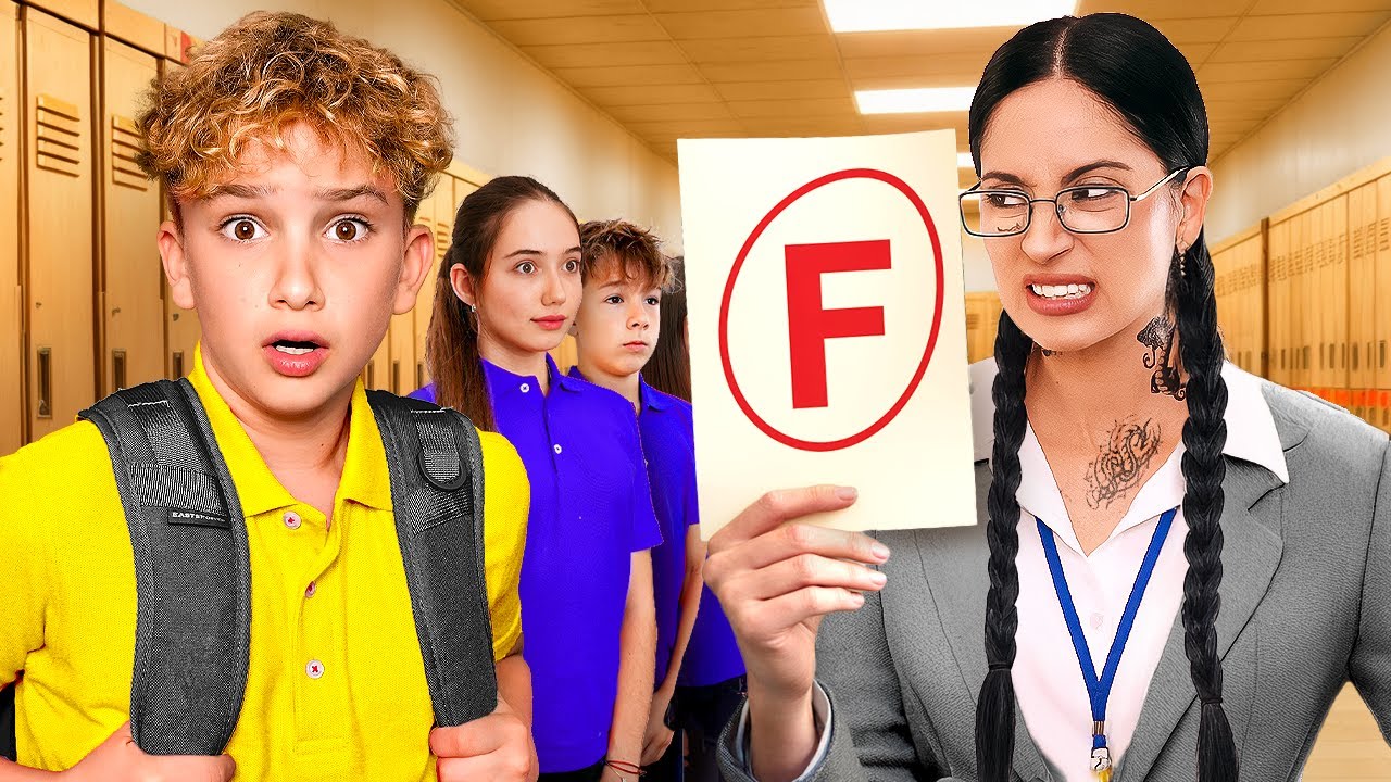 Влад сбегает от самого строгого учителя в Cartoon School