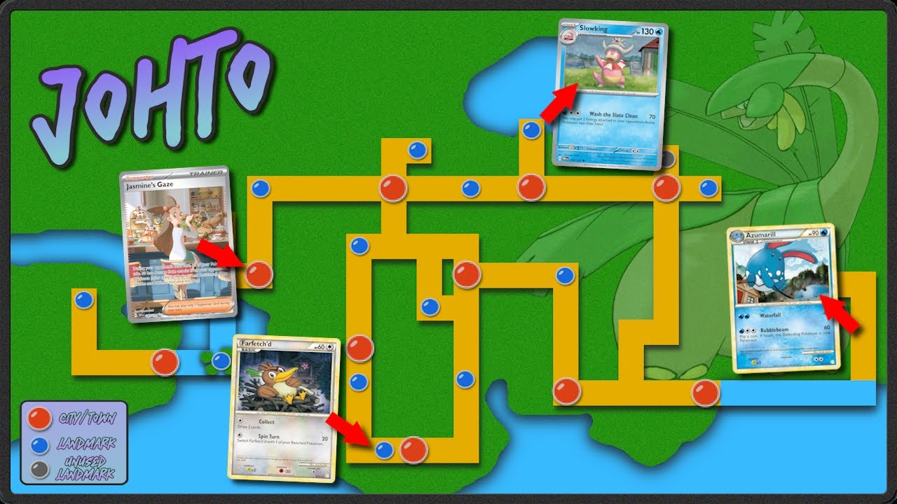 I FOUND EVERY POKEMON CARD IN JOHTO!