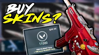 Should you BUY SKINS in VALORANT!?