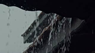 2 Hours of Relaxing Rain Sound with Raindrops on Roof | Heavy Rain for a Calming Ambiance